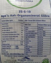 Nativa 25 5 10 NPKlı Organomineral Taban Gübre 25 Kg - 3