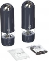 Galeri Kristal Peugeot Alaska Quartz K.Biber+Tuz Değirmen Seti 17 cm - 1