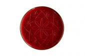 Porland Christina Kırmızı Düz Tabak 18cm - 1