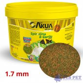 ArtAkua Sarımsaklı & Spirulinalı Anaç Balık Yemi 1 KG KOVA - 1