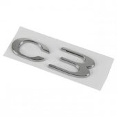 CİTROEN C3  -  C3 ve CİTROEN YAZISI BAGAJ KAPUTU ÜZERİ thumbnail 2