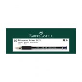 Faber Castell 1425 Tükenmez Kalem Siyah 10 Lu thumbnail 1