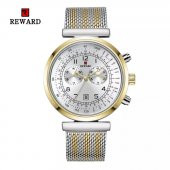 Reward Vıp Erkek kol saati Gümüş Kordon Takvim li Saat - 2