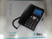 TTEC TK-6105 Siyah-Gümüş Masa Üstü Telefon - 2