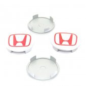 HONDA CİVİC KIRMIZI 63MM ORJİNAL TİP JANT GÖBEĞİ - 2
