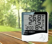 Wellhise Htc-2 Saatli Nem Ölçer Ve Dijital Termometre Hafızalı - 3