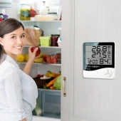 Wellhise Htc-2 Saatli Nem Ölçer Ve Dijital Termometre Hafızalı - 5