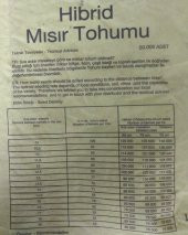 Hibrit Mısır Tohumu ADA 9516 Sertifikalı Tohum 50000 Adet - 6