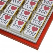 48 Adet  I Love You Seni Seviyorum Madlen Çikolata - 4