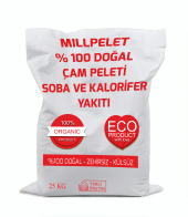 MILLPELET DOĞAL ÇAM PELETİ SOBA VE KALORİFER YAKITI - 25 KG X 40 ÇUVAL (1 TON) - 2