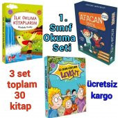 1 Sınıf Okuma Seti 3 Set 30 Kitap İlk Okuma Kitapları - 1