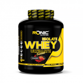 Ronic Nutrition Ultimate Isolate Whey Protein Tozu 2270 gr + Shaker ve 2 Adet Tek Kullanımlık Whey Protein (Çilek Aromalı) - 1
