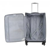 İT Luggage Ultra Light Kumaş Valiz Büyük ve Orta Boy Seti Gri 2152 - 4