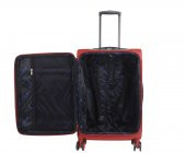C.A.P Polo Hybrid 3lü Set Valiz Seti 8 Tekerlek Kırmızı 126 - 4
