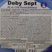 Deby Sept El ve Cilt Dezenfektanı 5 Lt (5000 Ml) - 2