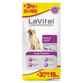 LaVital Kuzu Etli Büyük Irk Yetişkin Köpek Maması 12+3 Kg - 1