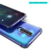 Xiaomi Redmi K30 Köşeleri Airbagli Tamamen Şeffaf Anti Şok Kılıf - 2