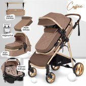 Kiwi City Way 5 in 1 Bebek Arabasi Taşıma Koltuğu Bakım Çantası Yağmurluk - 1