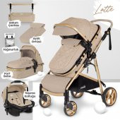 Kiwi City Way 5 in 1 Bebek Arabasi Taşıma Koltuğu Bakım Çantası Yağmurluk - 6