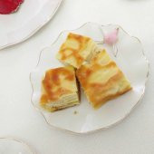 Kuşlu 6lı Pasta Tabağı,Porselen Tatlı Tabak - 8