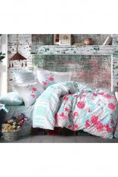 Florentina Çift Kişilik Nevresim Takımı Mint thumbnail 2