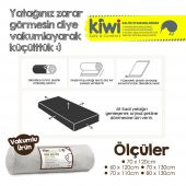 Kiwi 100 Organik Kuzu Yünü Bebek Yatağı - 4