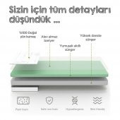 Kiwi 100 Organik Kuzu Yünü Bebek Yatağı - 5