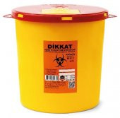 5 Adet Kesici ve Delici Tıbbi Enfekte Atık Kutusu 5 Lt. - 1