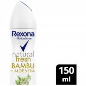 Rexona Stay Fresh Bambu Aloe Vera Bayan Deodorant 150 Ml - 1