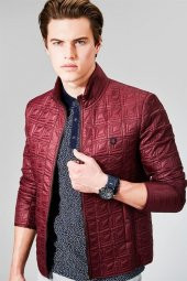 Avva Erkek Bordo Mont - 4