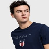 GANT Erkek Lacivert T-Shirt - 1
