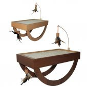 Pawise Oltalı Kedi Tırmalama Seti 40x21x22 cm - 2