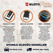 Würth Türkçe Araç Arıza Tespit Cihazı Bluetooth Wow Snooper - Ağır Vasıta Kablo Seti - 2