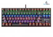 Gamepower Warlock Compact Blue Mavi Switch Gaming Oyuncu Mekanik Klavye - 1