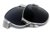 AL CAPONE GÜMÜŞ ÇERÇEVE SİYAH LENS SARI KULAKLIK MODELİ - 3