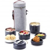 WORTHBUY Yemek Termosu 3 Katman Sefer Tası 1,65 Lt - 3