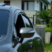 Fiat Egea Parlak siyah Mugen Cam Rüzgarlığı 4lü Set - 5
