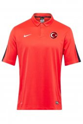 Nike Milli Takım Baskılı Polo Yaka Tişört Turuncu 645538-662 - 1