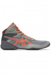 Asics Matflex 6 - 1081A021 Güreş Ayakkabısı - Gri-Mercan - 2