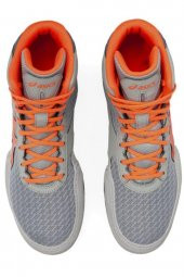Asics Matflex 6 - 1081A021 Güreş Ayakkabısı - Gri-Mercan - 4