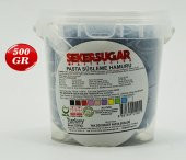 Gri Renk Şeker Hamuru 1 Adet 500 gr - 1