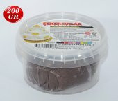 Kahverengi Renk Şeker Hamuru 1 Adet 200 gr - 1