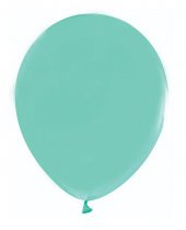 Su Yeşili Pastel Balon 12 inç 10 Adet - 1