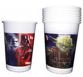Star Wars Plastik Bardak 8 Adet - 1