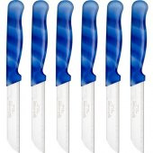 Solingen Mermer Desen Meyve Bıçağı 6lı MAVİ - 1