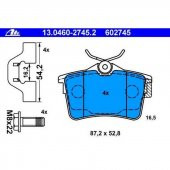 PEUGEOT PARTNER TEPEE ARKA FREN DİSK BALATASI TAKIMI    4254.29 - 3