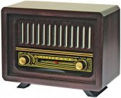 Nostaljik  Radyo  Şarjlı Pil+Adaptörlü Çamlıca Model - 2