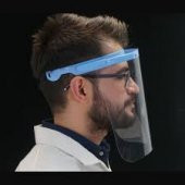 yüz koruyucu siperlik maske - 3