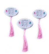 İsme Özel Pleksi Gümüş Magnet Kına, Nikah, Nişan, Düğün Hatırası - 25 Adet - 1