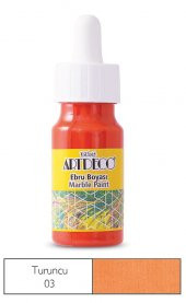 Artdeco 30 Ml Ebru Boyası 16b-03 Turuncu - 1
